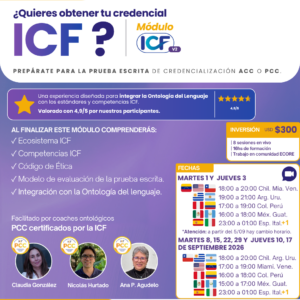 Módulo ICF: ¡Nos preparamos para La Prueba!