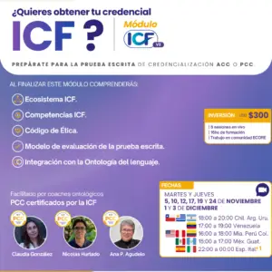 Módulo ICF: ¡Nos preparamos para La Prueba!